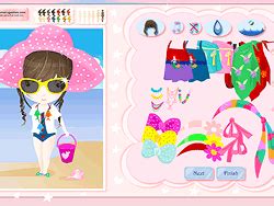 Juegos para chicas y8 com. Juegos para chicas Summer Chibichan Dressup - DOLLMANIA.COM