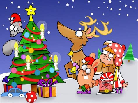 Maybe you would like to learn more about one of these? Christmas Cartoon Pictures | | Full Desktop Backgrounds