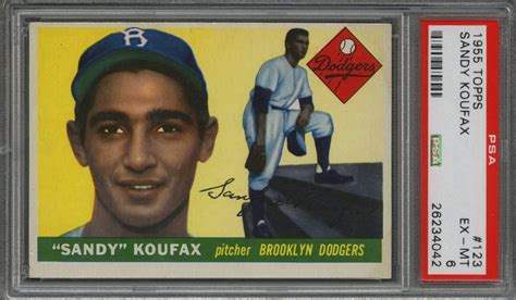 Easy for koufax to say. Lot Detail - 1955 Topps #123 Sandy Koufax Rookie Card - PSA EX-MT 6