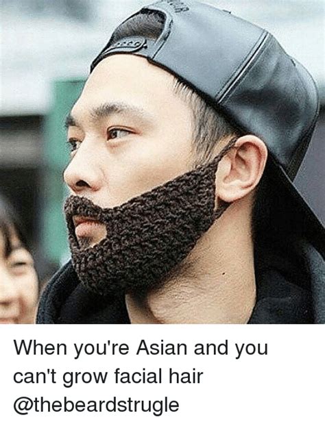 So if you're a man who can't get that goatee to grow, blame your family. When You're Asian and You Can't Grow Facial Hair | Asian ...