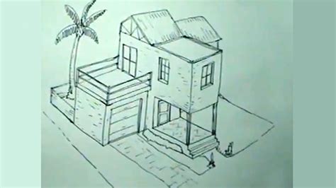 Accesorios a domicilio desde 4€, muebles desde 19€. Cómo dibujar una casa paso a paso 1/4 - How to draw an ...