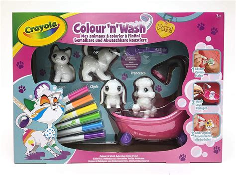 Free shipping on orders over $25 shipped by amazon. Colour'N'Wash My Little Animals to Colour in Infinity ...