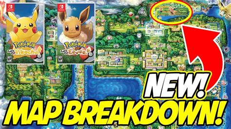 Useful tools view coordinates, visualize a radius, see current. NEW KANTO MAP BREAKDOWN! Pokemon Let's Go Pikachu & Eevee ...