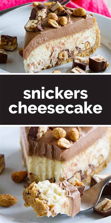 You might worry a runny middle means raw cheesecake, but it's totally safe and normal. Snickers Cheesecake - Taste and Tell | Recipe in 2020 ...