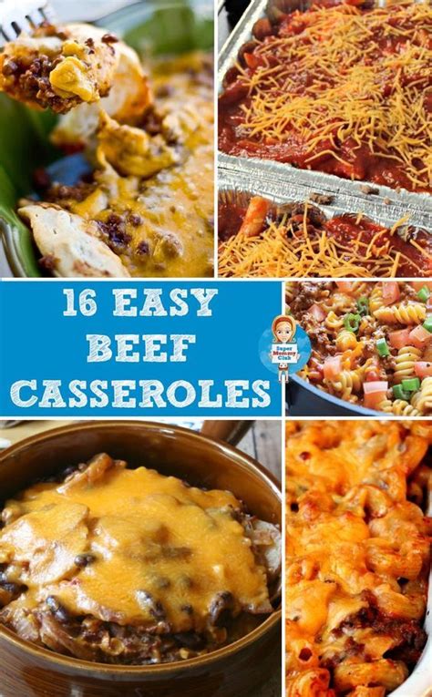 The result is a loaf that is savory, tender, and juicy, yet holds. 22 Easy Ground Beef Casserole Recipes for Budget Friendly ...