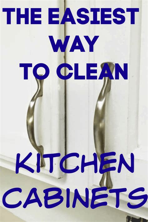 Whatever cleaner you choose, the basic steps of how to clean wood kitchen cabinets are the same: The Best Way to Clean your Kitchen Cabinets DIY cleaning ...