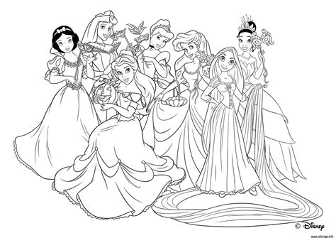 Une grande collection de pages à colorier elsa tirées du dessin animé frozen. Coloriage raiponce et les princesses disney à imprimer ...