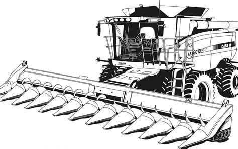 Numerous tractor coloring pages are presented on this website for you to choose. Farm Equipment Coloring Pages at GetColorings.com | Free ...