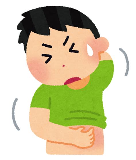 痒い男の子のイラスト | かわいいフリー素材集 いらすとや