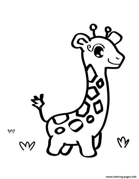 Encourage children to color by providing lots of access to coloring pages and crayons. Cute Baby Giraffe Animal Sd8f4 Coloring Pages Printable