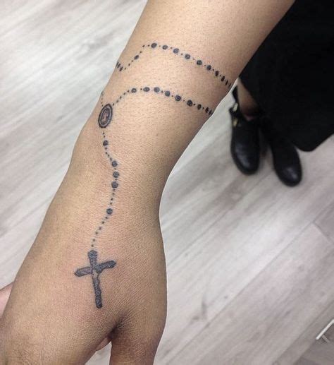 The application of rosary tattoo designs can be different. Rosary Tattoo Ideas | Full sleeve tattoos, Rosary tattoo ...