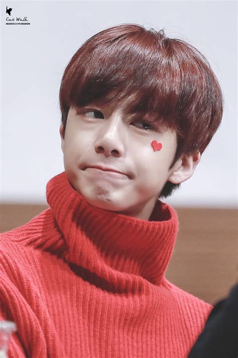Cute boys guys shot hair styles boy hairstyles monsta x boy bands korean boy bands korean idol shownu. Here Are 10 Of MONSTA X Hyungwon's Cutest Hairstyles That ...