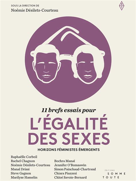 Égalité des sexes: 11 brefs essais pour y arriver - Châtelaine