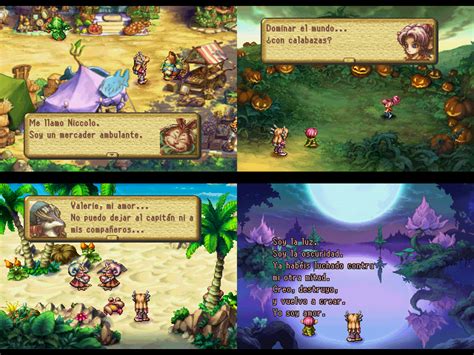 The psp rpg library is incredibly diverse, featuring both original games and remakes. PSX-PSP - Legend Of Mana al Español