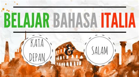 Alangkah baiknya kita mengenal terlebih dahulu mengenai melayu dan bahasanya, baik. Belajar Bahasa Italia 3: Kata Depan, Salam, Kata Kerja (Scrivere, Leggere, Avere) - Ada Indonesia