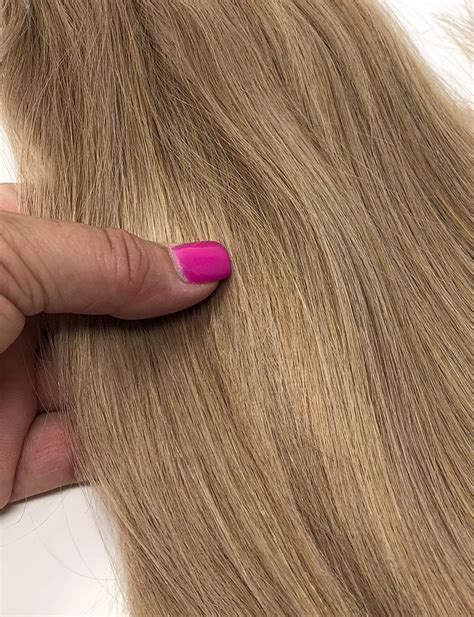 So if you're a dark blonde meets beige blonde this should be a match better than rhianna and drake. Clip in Hair Extensions Beige Ash Blonde #18 • 120g • Hair ...