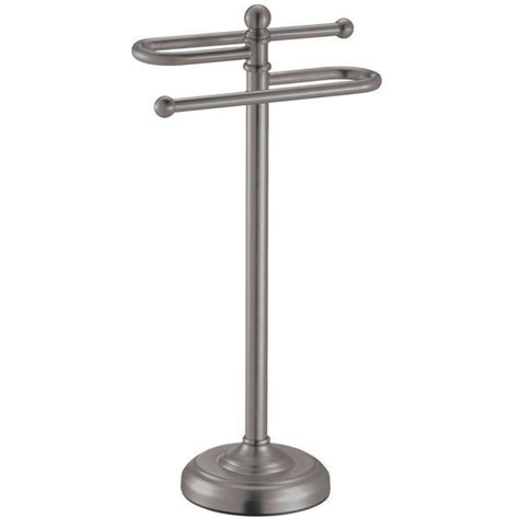 The freestanding rack maximizes space with two graduated hanging bars. 14 Best Free Standing Towel Racks of 2020 | Free standing ...