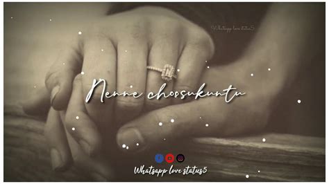 Telugu Love Songs Whatsapp Status Video 2021