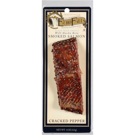 Get full nutrition facts for other echo falls products and all your other favorite brands. Hot Smoked Echo Falls Chum Salmon 6x4oz - Pepper - Walmart.com - Walmart.com