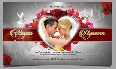 Muslim wedding cards are the first impression of wedding. 59+ Invitation Templates - PSD, AI, Word, InDesign ...