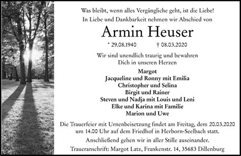 Armin hauser ehemaliger fußballspieler aus österreich mittelfeld zuletzt bei sv matrei* 04.12.1982 in , Traueranzeigen von Armin Heuser | trauer.mittelhessen.de