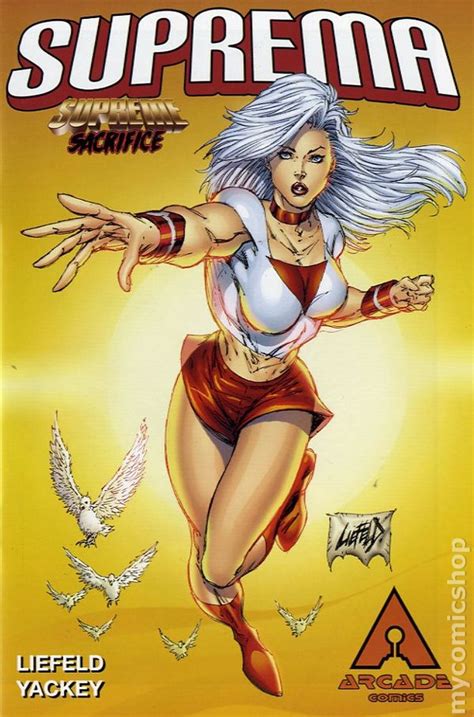 Image comics is a comic book and graphic novel publisher founded in 1992 by a collective of bestselling artists. Suprema Supreme Sacrifice Flipbook (2006) comic books