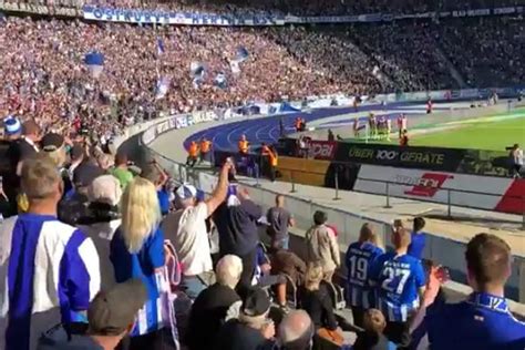 The olympiastadion is the home ground for hertha bsc berlin. VIDEO: Streaker caught at Hertha Berlin during win over ...