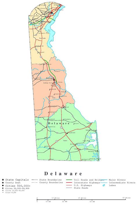 We did not find results for: Detailed administrative map of Delaware state with ...