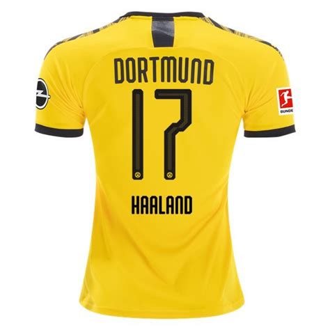 Skin of erling haaland with 2020 jersey. Erling Haaland Borussia Dortmund 19/20 Home Jersey by PUMA ...