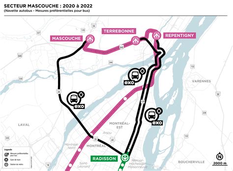 The line will start in mascouche and pass through suburban areas such as terrebonne, repentigny and charlemagne before running for approximately 30km on the existing canadian national (cn). Lignes Deux-Montagnes et Mascouche | REM