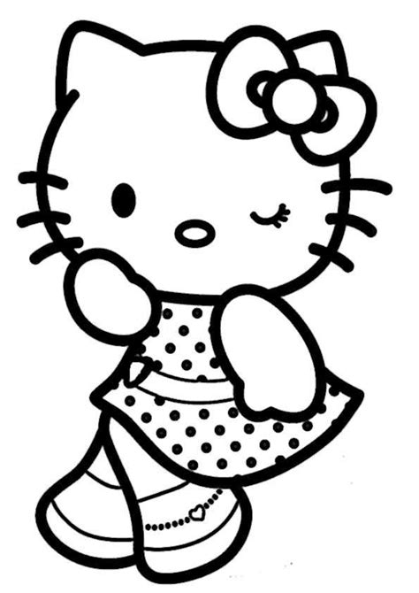 Laden sie fotos, illustrationen und bilder kostenlos herunter. ausmalbilder hello kitty-47 | Ausmalbilder Malvorlagen