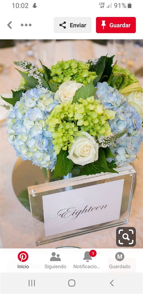 Read on for 22 hydrangea wedding bouquet ideas for brides and bridesmaids. Pin by maris tavarez on baby shower | Flower centerpieces ...