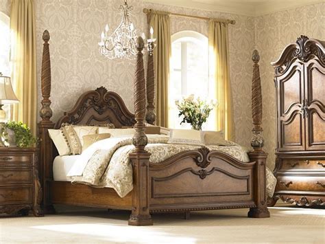 Free shipping on orders over $35. Bedroom Furniture, Villa Clare King Poster Bed - Our ...