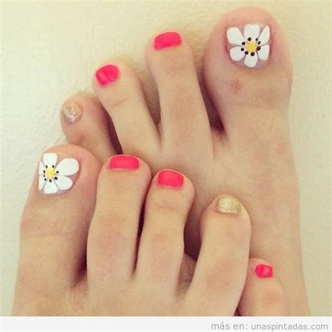 Diseños fáciles para las uñas de los pies como pintar uñas. Pintado De Uñas Facil Para Pies - Decorado De Unas Faciles ...