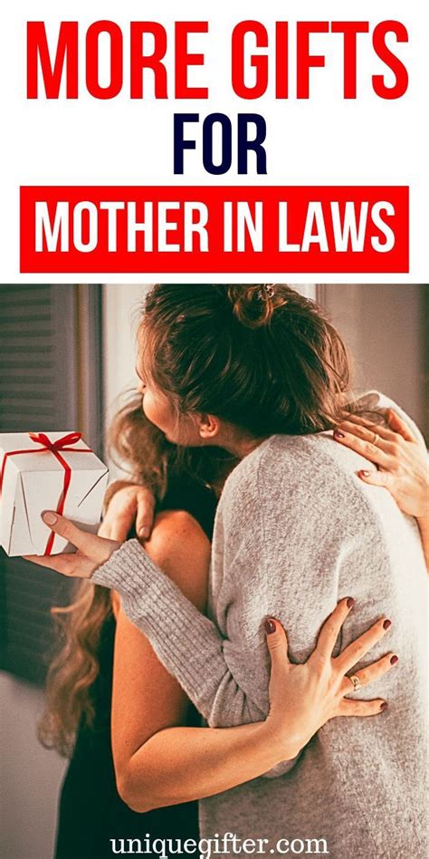 For all the laundry, babysitting and everything else that you need help with, she's. Gift Ideas for Mother-In-Laws | Mother in law gifts ...