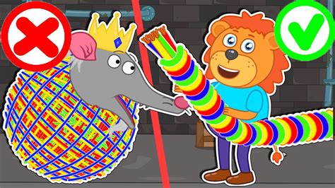 Every piece of music from the original 1967 series, talking parts and sound effects removed as much as possible, pieced back together into complete form. Lion Family Official Channel 🚎 Rat's Lair #69. Rainbow Wires | Cartoon for Kids - YouTube