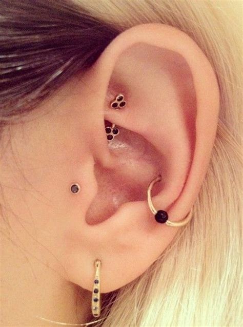 Please feel free to leave a. 80+ Inner and Outer Conch Piercing Ideas You Can't go ...