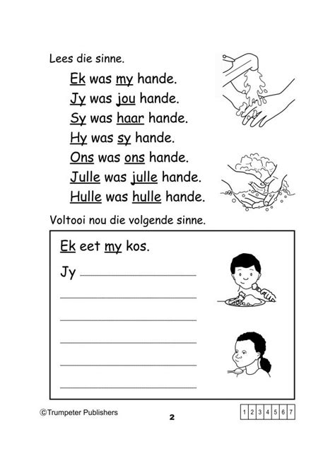 In our reading comprehension worksheet section you find varying grade levels of reading worksheets that also come with multiple choice, free response, or essay questions. Afrikaans... geniet dit! Werkboek 2 (Additional language ...