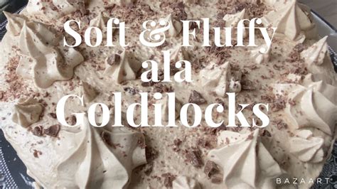 Please call our stores to order. MOCHA CAKE ALA GOLDILOCKS / EASY - YouTube