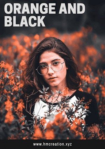 Orange and teal is a popular effect seen on many instagram posts and movies. orange and black lightroom mobile preset + ACR | Lightroom ...