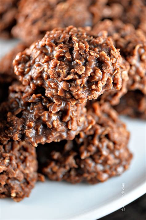 Looking for quick and easy desserts and ideas? Chocolate No Bake Cookies Recipe - Add a Pinch