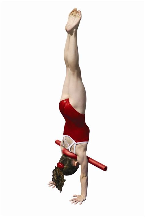 A proper handstand is pikes of varying degrees including where a gymnast is esentially folded in half at their hips are used in gymnastics. Open Shoulder Trainer | Dance equipment, Gymnastics ...