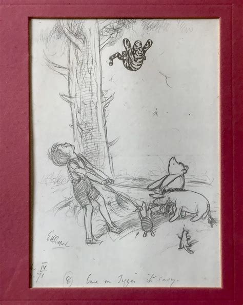 Sorry, for my bad english. Winnie the Pooh pencil drawings | Collectors Weekly