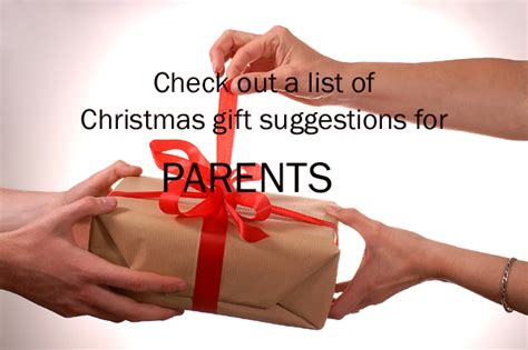 This new gift idea generator will generate right present idea that you need just by answering few personalized questions. Check out a list of Christmas gift suggestions for parents ...