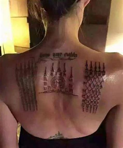 Angelina jolie has been in the news constantly because of her love for tattoos. Top 10 Superb Angelina Jolie Tattoos Images - SheIdeas