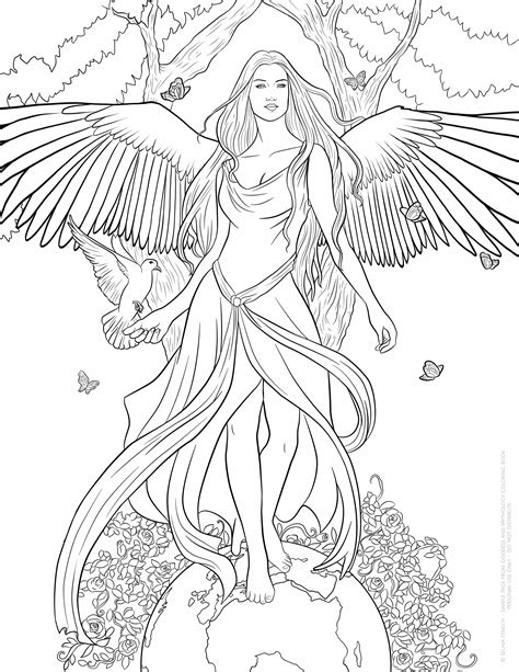 Any potential infringement of copyright is unintentional and can be resolved immediately by. Pin by Kristina Livesay on coloring | Angel coloring pages ...