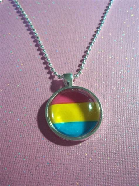 I am always giving the definition of pansexuality, then having to explain that i'm not bisexual that's why there are two different terms. Pansexual Pride Necklace // Pan Pride Flag by FemmeArchist ...