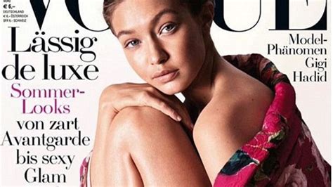 Gigi's younger siblings are also known for their model work. Ungeschminktes "Gretchen": Gigi Hadid ziert deutsche Vogue ...