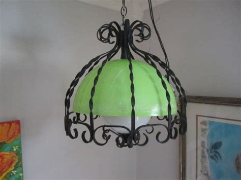 Place a simple votive candle in each lamp. Wrought Iron Hanging Light Mediterranean Spanish Style Mid ...