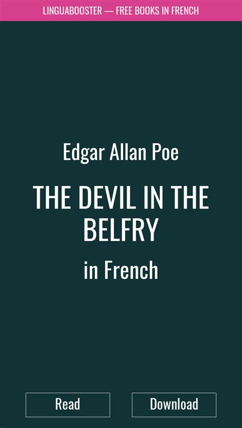 ᐈ The Devil in the Belfry in French: Read the book online, Download PDF ...